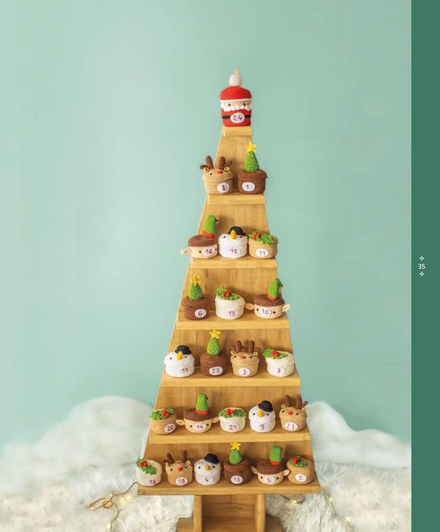 Produktbild: O du fr&ouml;hliche! Die gro&szlig;e Amigurumi-Christmas-Sammlung