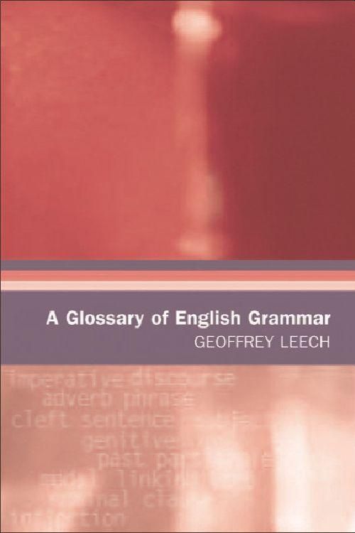 Produktbild: A Glossary of English Grammar