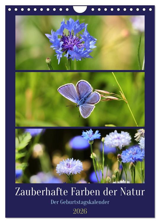 Produktbild: Zauberhafte Farben der Natur (Wandkalender 2026 DIN A4 hoch), CALVENDO Monatskalender