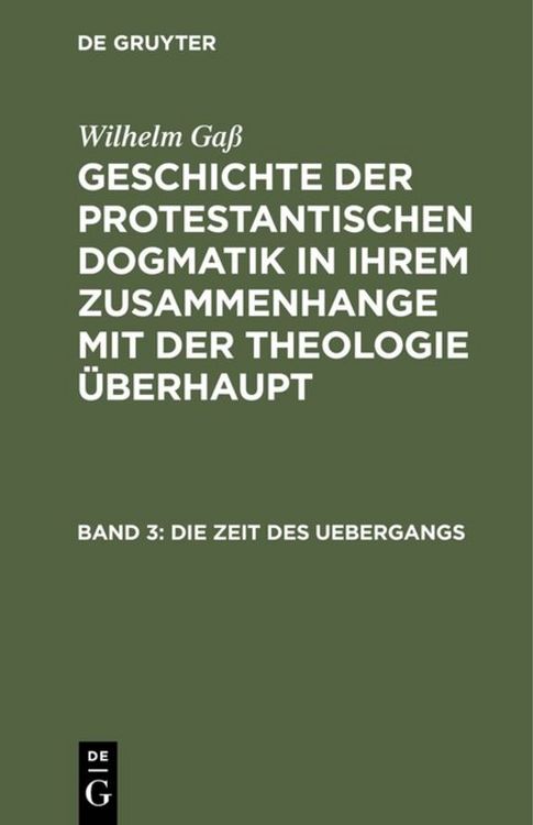 Produktbild: Die Zeit des Uebergangs