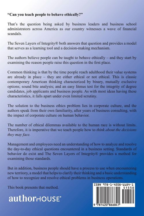 Produktbild: The Seven Layers of Integrity&reg;