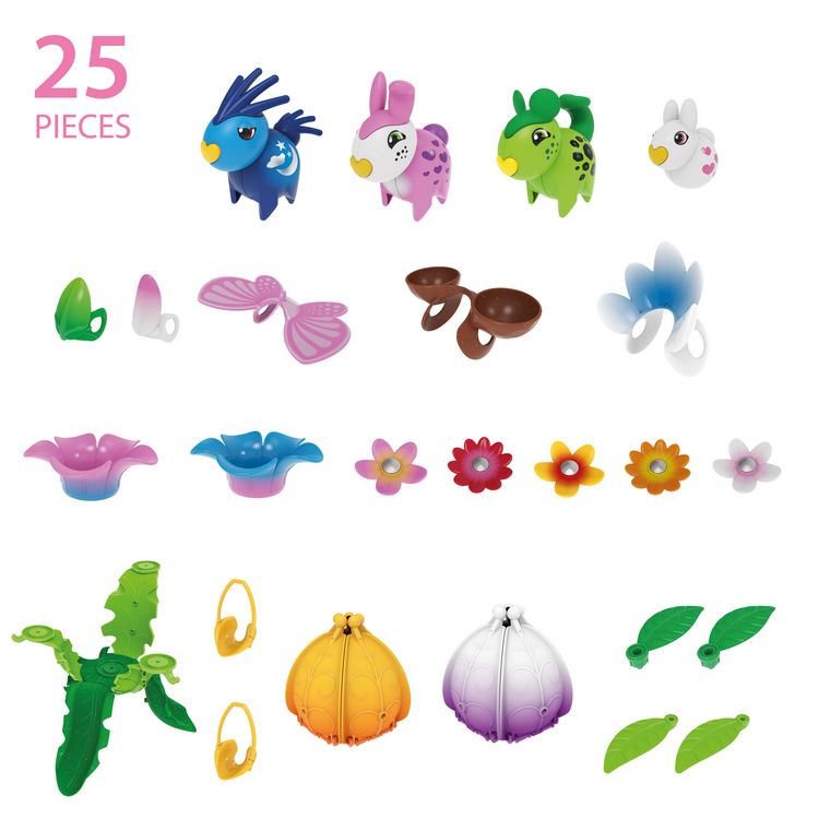 Produktbild: BRIO Flora - 36240 Starter-Set Blumendorf | Spielset f&uuml;r endlosen fantasievollen Spielspa&szlig; f&uuml;r M&auml;dchen und Jungen ab 3 Jahren - wundersch&ouml;nes Geschenk