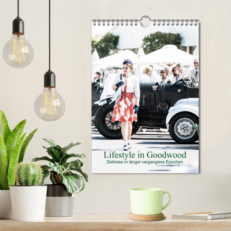 Produktbild: Lifestyle in Goodwood - Zeitreise in l&auml;ngst vergangene Epochen (Wandkalender 2026 DIN A4 hoch), CALVENDO Monatskalender