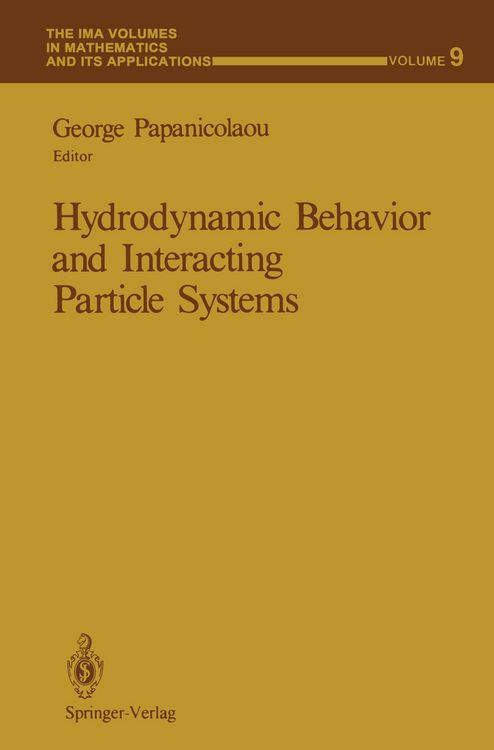 Produktbild: Hydrodynamic Behavior and Interacting Particle Systems