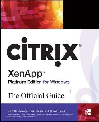 Produktbild: Citrix Xenapp Platinum Edition for Windows: The Official Guide