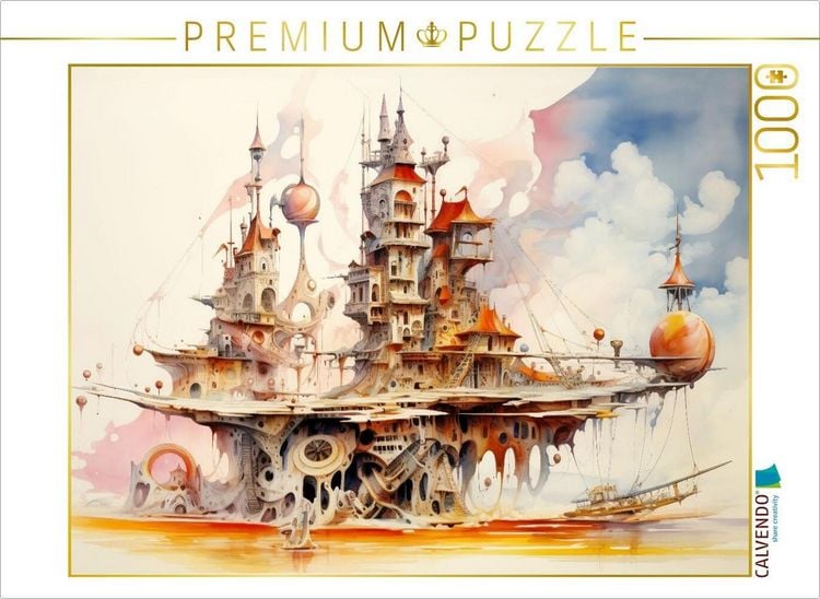 Produktbild: CALVENDO Puzzle Ein Motiv aus dem Kalender "Kuriose H&auml;user" | 1000 Teile Lege-Gr&ouml;&szlig;e 64x48cm Foto-Puzzle f&uuml;r gl&uuml;ckliche Stunden
