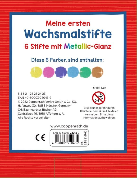Produktbild: Meine ersten Wachsmalstifte