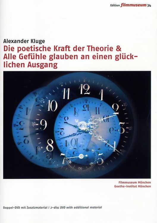Produktbild: Die poetische Kraft der der Theorie/Alle Gef&uuml;hle glauben an einen - Edition Filmmuseum [2 DVDs]
