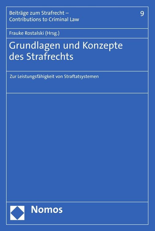 Produktbild: Grundlagen und Konzepte des Strafrechts