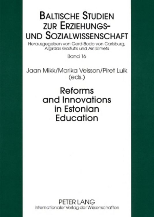 Produktbild: Reforms and Innovations in Estonian Education