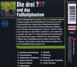 Produktbild: Die drei ??? (153) und das Fu&szlig;ballphantom