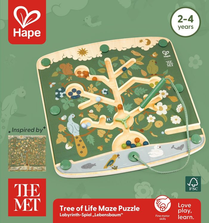 Produktbild: The Met: Labyrinth-Spiel "Lebensbaum"