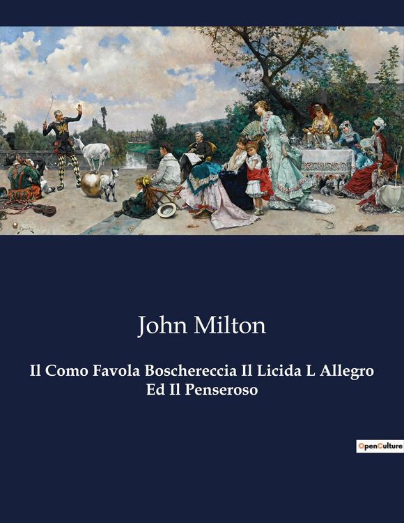 Produktbild: Il Como Favola Boschereccia Il Licida L Allegro Ed Il Penseroso