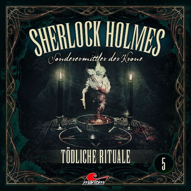 Produktbild: Sherlock Holmes - T&ouml;dliche Rituale,1 Audio-CD