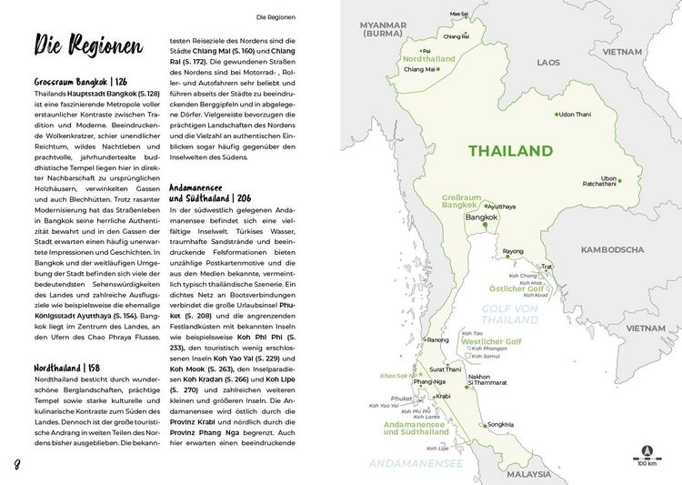 Produktbild: Reiserouten durch Thailand: Reiseplanung, Highlights, Inspirationen