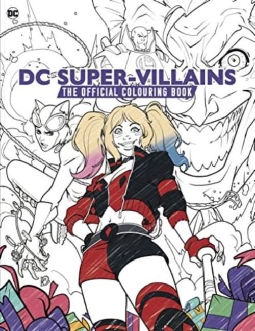 Produktbild: DC: Super-Villains: The Official Colouring Book