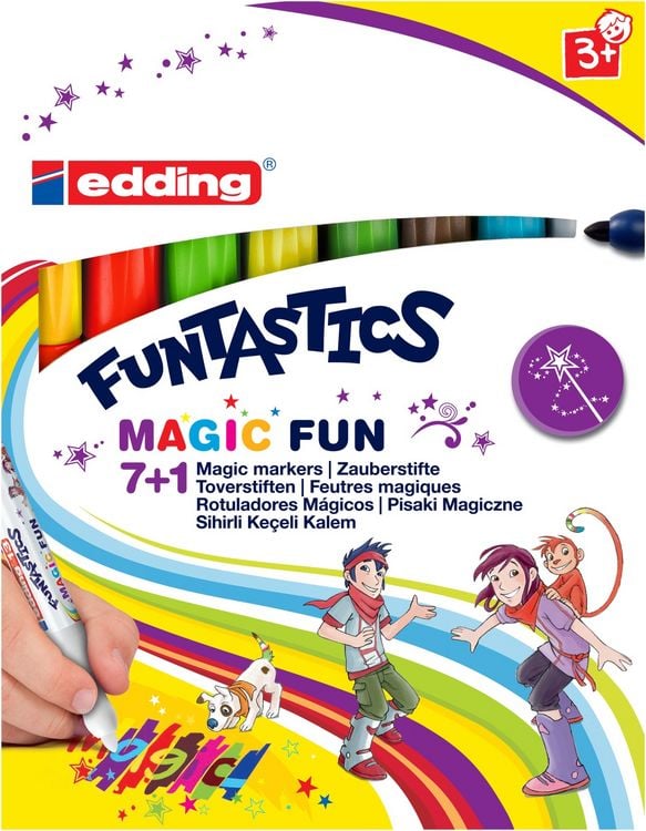 Produktbild: Edding 13 Funtastics Fasermaler sortiert 8St Set