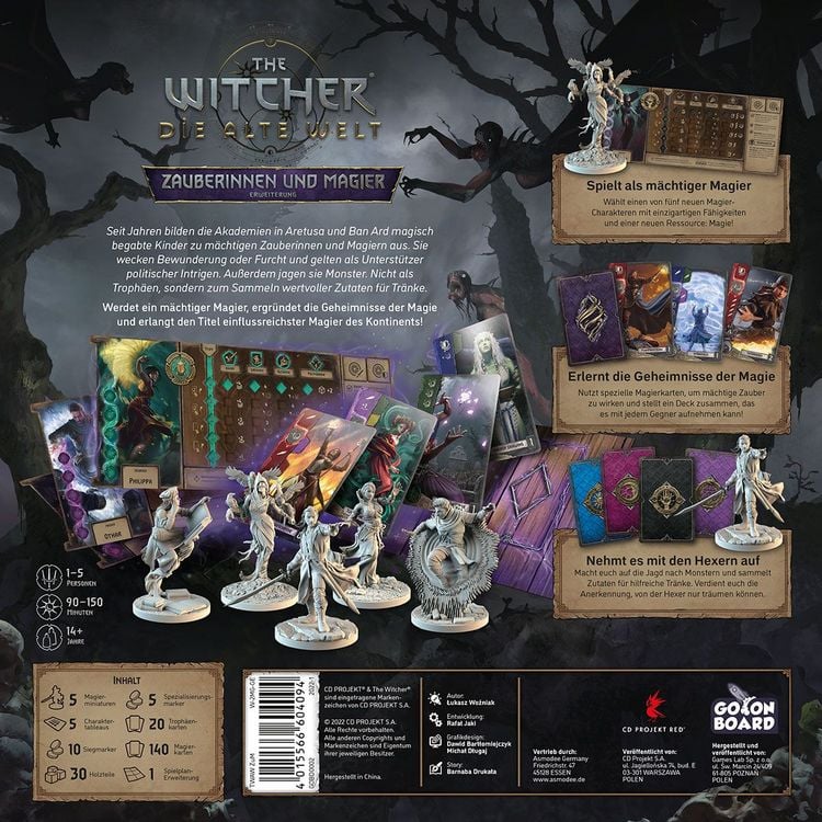 Produktbild: The Witcher Die alte Welt - Zauberinnen und Magier DE