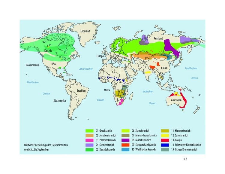 Produktbild: Die Kraniche der Welt