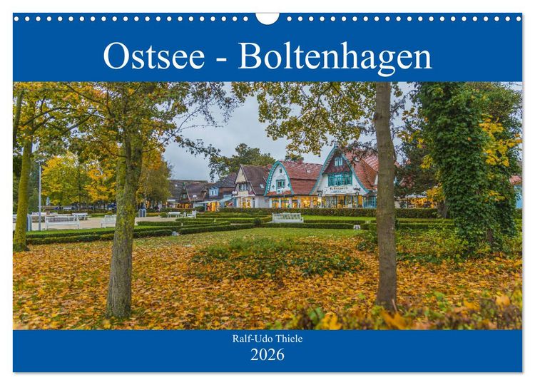 Produktbild: Ostsee - Boltenhagen (Wandkalender 2026 DIN A3 quer), CALVENDO Monatskalender