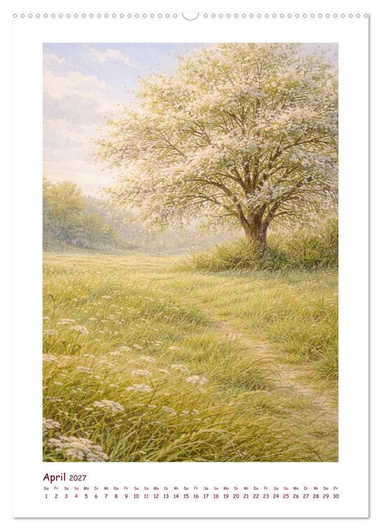 Produktbild: Das Jahr auf dem Land (hochwertiger Premium Wandkalender 2027 DIN A2 hoch), Kunstdruck in Hochglanz