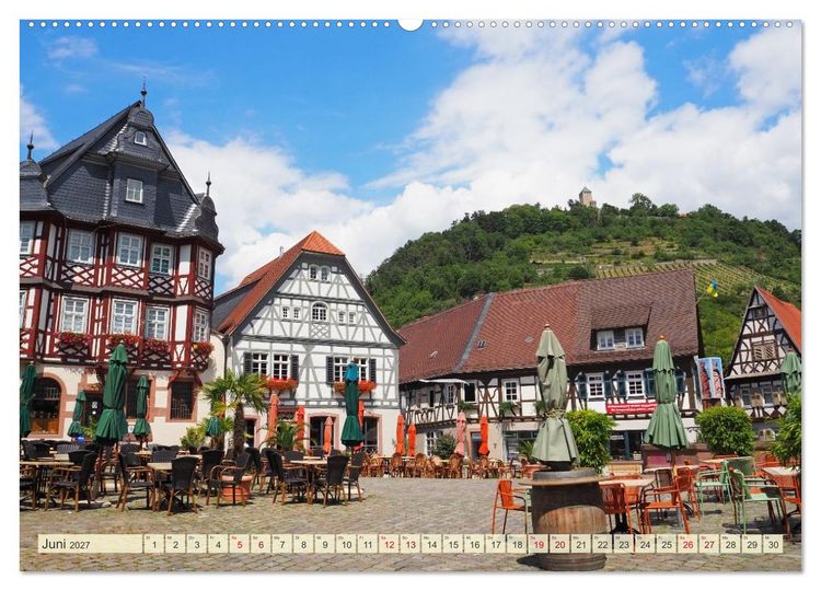 Produktbild: Heppenheim im Laufe der Jahreszeiten (hochwertiger Premium Wandkalender 2027 DIN A2 quer), Kunstdruck in Hochglanz