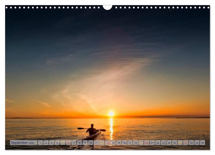 Produktbild: Kalender - Fotos selbst einkleben und selbst gestalten (Wandkalender 2026 DIN A3 quer), CALVENDO Monatskalender