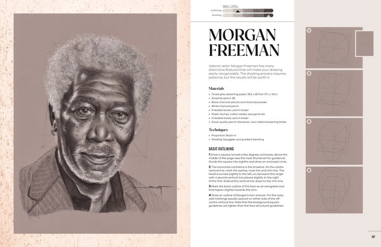Produktbild: Step-By-Step Portraits from Simple Shapes