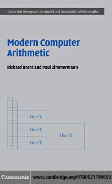 Produktbild: Modern Computer Arithmetic