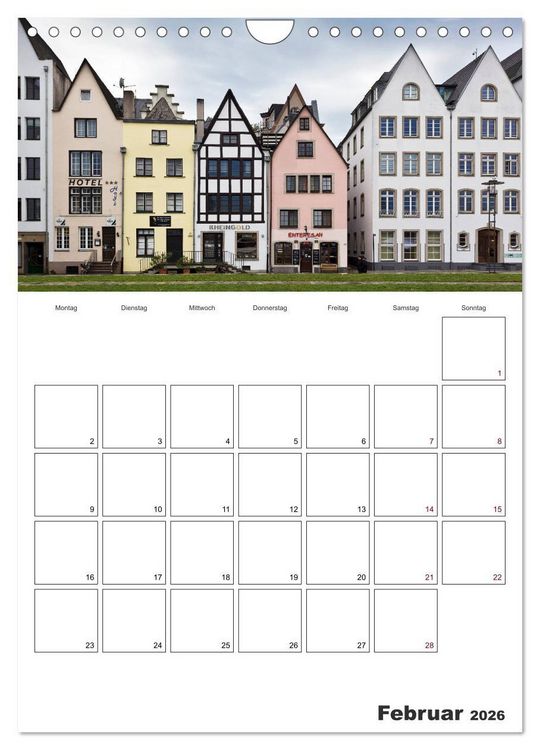 Produktbild: K&Ouml;LN - Pure Lebenslust (Wandkalender 2026 DIN A4 hoch), CALVENDO Monatskalender