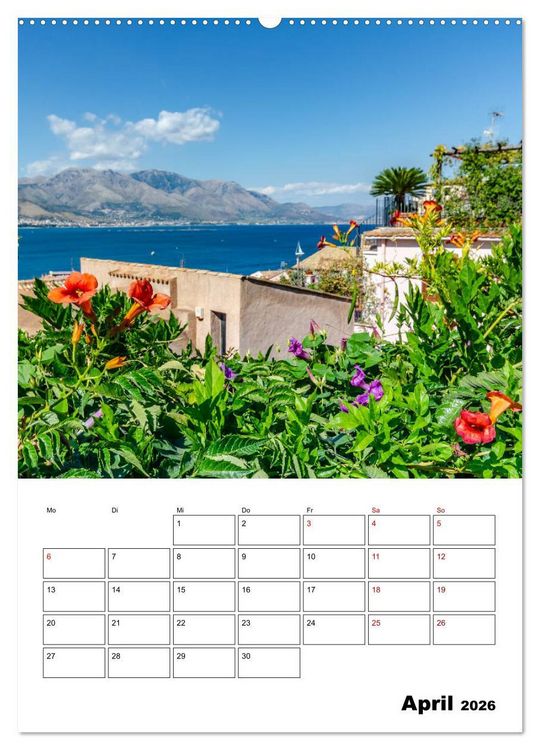 Produktbild: Gaeta Italien (hochwertiger Premium Wandkalender 2026 DIN A2 hoch), Kunstdruck in Hochglanz