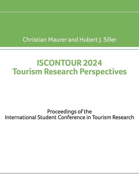 Produktbild: ISCONTOUR 2024 Tourism Research Perspectives