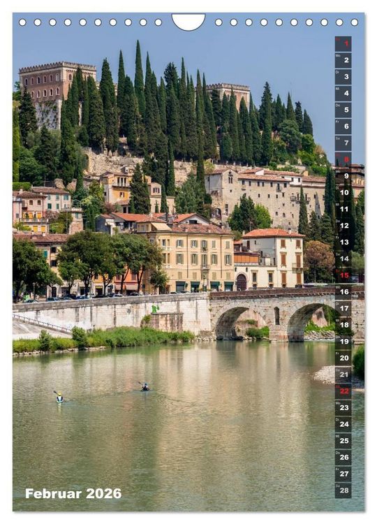 Produktbild: VERONA Bildsch&ouml;ne Altstadt (Wandkalender 2026 DIN A4 hoch), CALVENDO Monatskalender