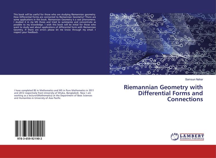 Produktbild: Riemannian Geometry with Differential Forms and Connections