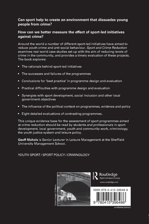 Produktbild: Sport and Crime Reduction