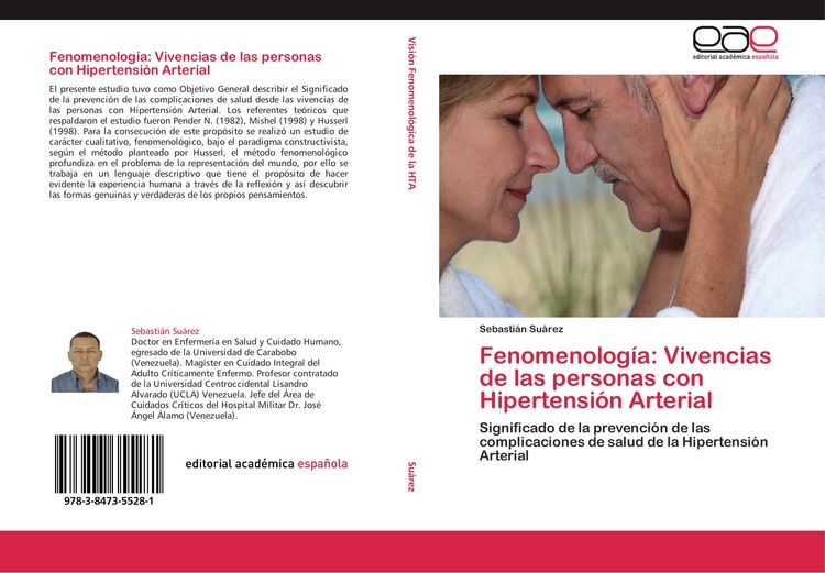 Produktbild: Fenomenolog&iacute;a: Vivencias de las personas con Hipertensi&oacute;n Arterial