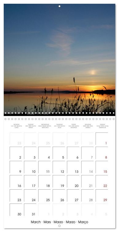 Produktbild: M&eacute;diterran&eacute;e - L'&eacute;tang de Thau (Calendrier mural carr&eacute; 2026 30x30 cm) Calendrier double avec une page pour vos prises de notes