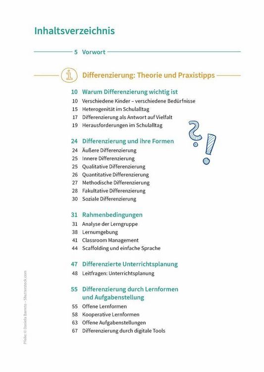 Produktbild: Differenzierung leicht gemacht &ndash; Klasse 1&ndash;4
