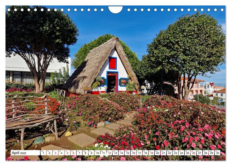 Produktbild: Madeira island of eternal spring (Wall Calendar 2026 DIN A4 landscape), CALVENDO 12 Month Wall Calendar