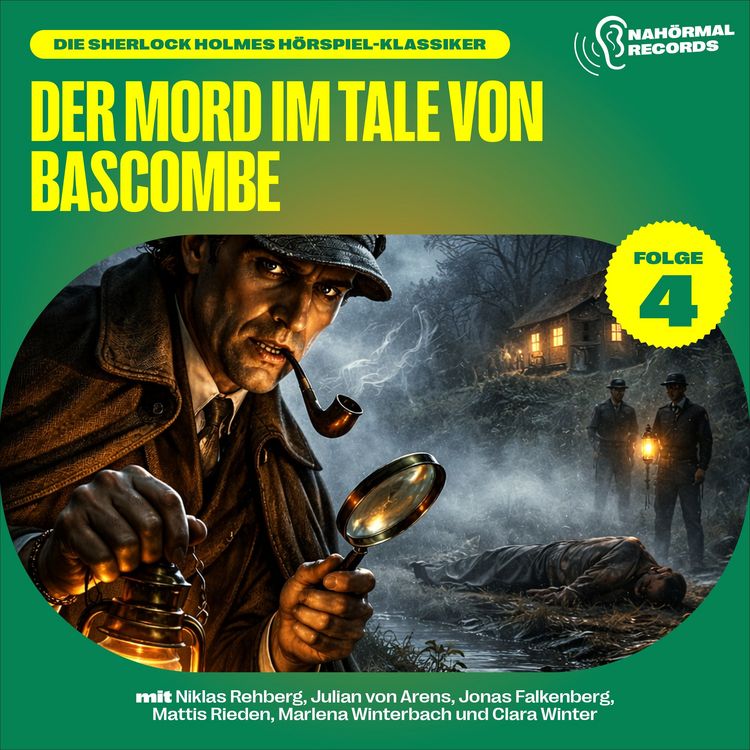 Produktbild: Der Mord im Tale von Bascombe (Die Sherlock Holmes H&ouml;rspiel-Klassiker, Folge 4)