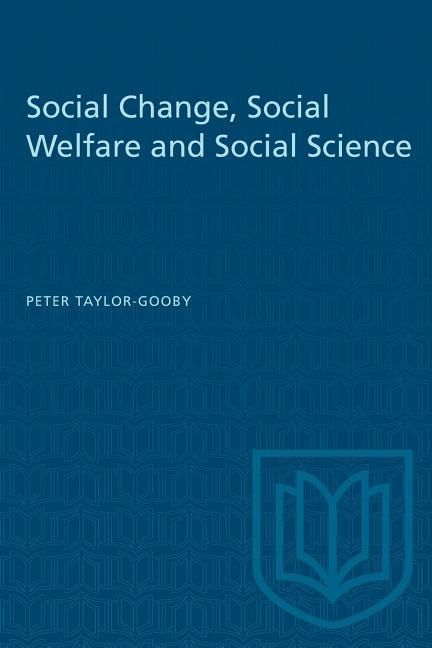 Produktbild: Social Change, Social Welfare and Social Science