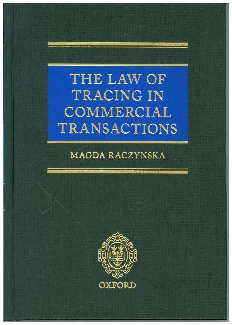 Produktbild: The Law of Tracing in Commercial Transactions