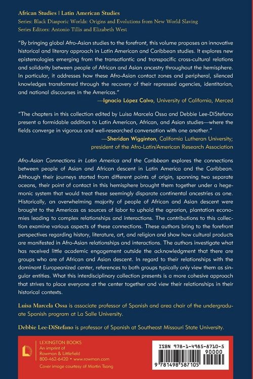 Produktbild: Afro-Asian Connections in Latin America and the Caribbean