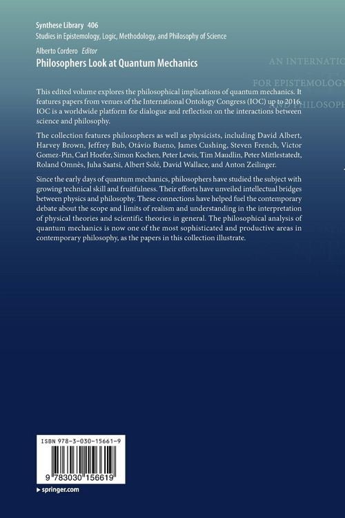 Produktbild: Philosophers Look at Quantum Mechanics