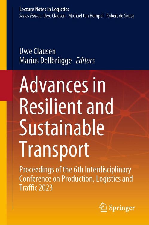 Produktbild: Advances in Resilient and Sustainable Transport