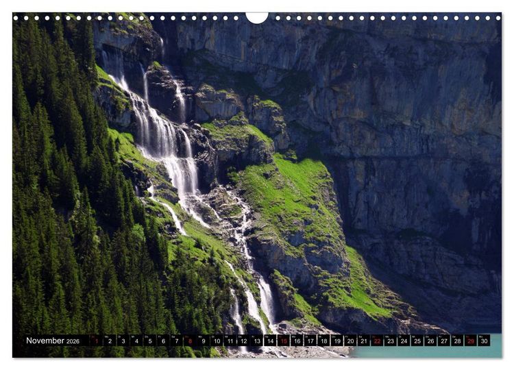 Produktbild: Berge im Berner Oberland (Wandkalender 2026 DIN A3 quer), CALVENDO Monatskalender