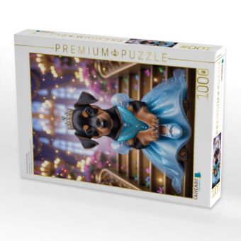 Produktbild: CALVENDO Puzzle Aschenputtel Hundewelpe | 1000 Teile Lege-Gr&ouml;&szlig;e 64x48cm Foto-Puzzle f&uuml;r gl&uuml;ckliche Stunden