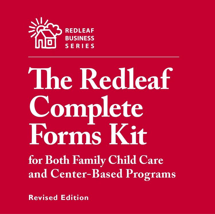 Produktbild: Redleaf Complete Forms Kit for Both Family Child Care and Center-Based Programs, Revised Edition