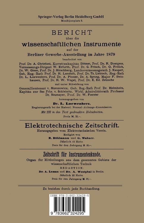 Produktbild: Die elektrische Haustelegraphie und die Telephonie