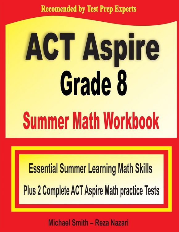 Produktbild: ACT Aspire Grade 8 Summer Math Workbook
